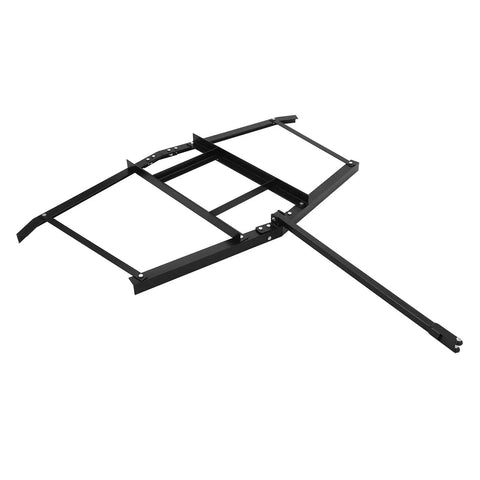 74 Inch Wide Drag Harrow For Driveways And Lawns High Efficiency Grader With Pin Hitch in durable stainless steel frame