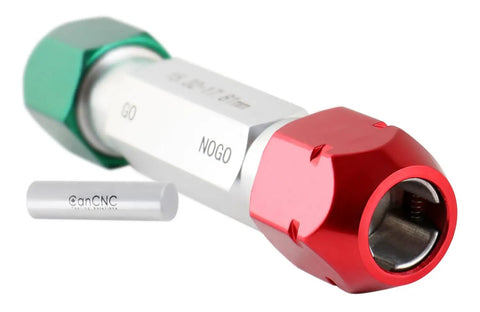 Go No Go Double End Gage Handle For 0.626 Inch To 0.750 Inch Range No Setup Time Portable And Easy To Use Matte Finish Precision Instrument For Machinists Workshop Auto Shop Model 3350-0104