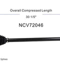 Right Front Passenger Side CV Axle Shaft Assembly For Cars With Premium OE Fit And Balanced Precision For A Smooth Vibration Free Ride Durable Boot And Long Lasting Highway Performance, 30 1/5 in, 22 splines