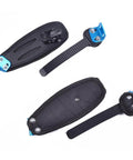 Adjustable Electric Skateboard Foot Strap Nylon Feet Holder Belt With L Shaped Buckle And Rubber Band on white background