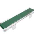 Mini Electric Conveyor Belt With Adjustable Speed 0-116 RPM PVC Belt Compact Automation Tool For Food Electronics And Pharma Moves Up To 11 Lbs Smooth Like Butter