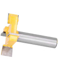 Sick New Anti Rebound Surfacing Router Bit With Smooth PTFE Coating For Flattening Wood Slabs And Acrylics On CNC Machines Safe 4 Flute Milling Cutter thumbnail