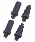 Pro Shop Grade Camshaft Pulley Holder Tool Set Drop In Setup for VW Audi Skoda with steel locking pins and adapters.