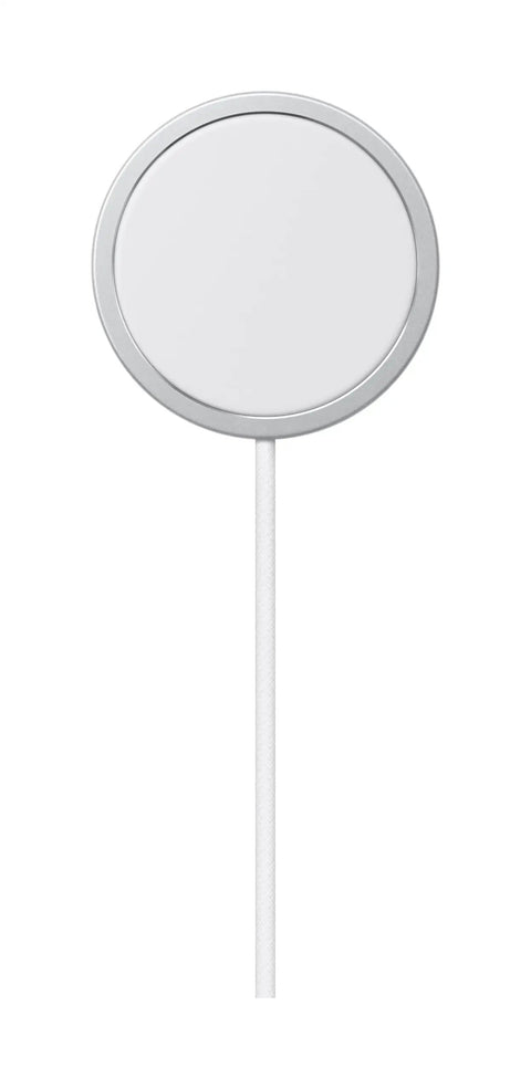 MagSafe Wireless Charger With Fast Charging For IPhone 12 And Later, 1 Meter Cable, magnetic disc front view