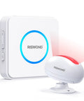Dope Wireless Motion Sensor Door Chime With 35 Tones And Five Volume Levels For Home Garage Or Store USB Or Battery Powered