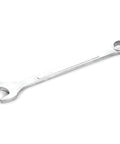 Jumbo 1 7 16 Inch 12 Point Combo Wrench Satin Chrome Finish For Tough As Nails Torque And Easy Clean Up, side view