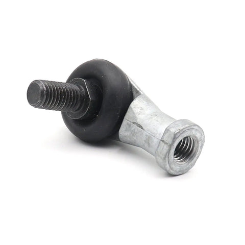 Heavy Hitter M10 To M18 90 Degree Rod End Bearing Male Steel Ball Joint Connector Right Hand Thread close-up view