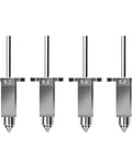 Sovol SV08 Metal Nozzle Kit Set with 0.2mm 0.4mm 0.6mm 0.8mm tips, four metal nozzles for T300 upgrade, high detail prints.