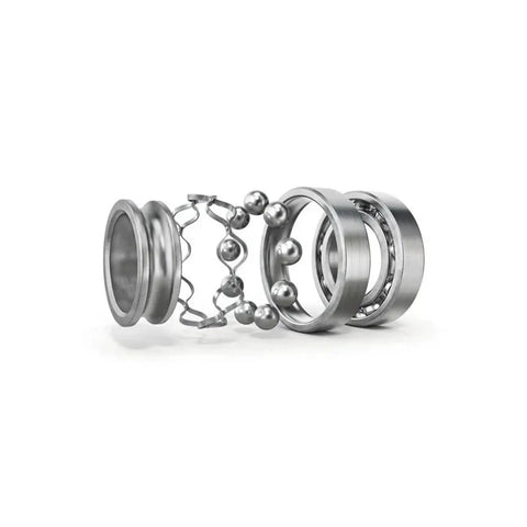 Hella Durable High Carbon Steel Miniature Flanged Ball Bearing Set 10 Piece Pack Includes 608zz 623 624 635 626 688zz for 3D printer parts