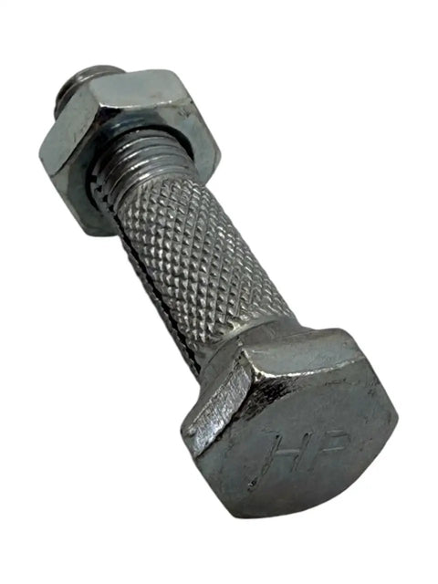 Home Anchor Bolt With Nut 8 Pack For Mobile Home Straps Slotted Knurled Bolt Delivers Superior Friction And Strength Over Smooth Bolts