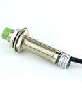 Capacitive Proximity Sensor Switch M12 5mm Adjustable Sensing Distance For Metal Plastic Glass Wood PNP No DC 6-36V AC 90-250V