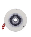 Front view of 0.3-2.5Kg Small Hollow Magnetic Powder Clutch Brake With 24V Electromagnetic Brake And 4A Tension Controller Type 1 Hollow Design