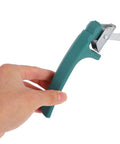 Heavy Duty Oven Handle Replacement For Commercial Kitchen Equipment, ergonomic green handle for easy grip and heat safety.