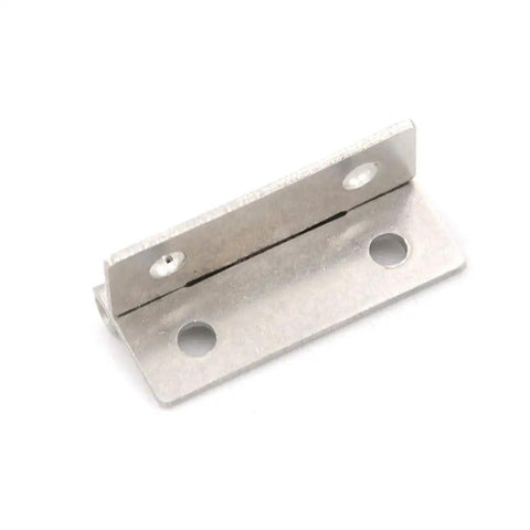 2 Inch Stainless Steel Self Closing Corner Spring Hinge for Doors Cabinets Drawers Built Tough, Durable Heavy Duty Hardware in Silver Tone