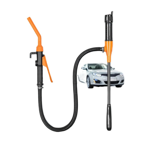 Heavy Duty Portable Fuel Gas Transfer Suction Pump With Adjustable Flow Control Nozzle for Quick Liquid Gasoline Transfer.