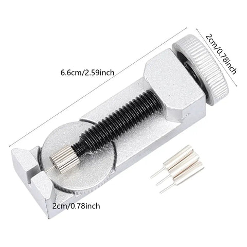 Stainless Steel Watch Band Remover Tool Kit For Adjustable Link Pins Bracelets Spring Bars And Sets, tool kit dimensions