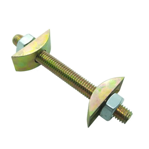 M8x80mm Countertop Joiner Connectors Set Of 10 For Fastening Benchtops Counters And Furniture Panels Drawbolt Joint Bolts Heavy Duty Steel