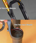 Front Fork Dust Seal Kit For Mountain Bikes Fits 28.6 30 32 34 35 36mm Suspension Forks Oil Seal And Wiper Set With Sponge Rings