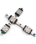 Pro Grade Linear Guide Block SRS7M Rail Carriage Bearings Guideways For CNC Machines shown in stainless steel dual raceways design