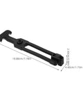 Six Pack Rubber Latches With T Handle Hasp Elastic Draw Locks For Vibration Reduction And Secure Fastening All Weather And Corrosion Resistant Rubber Latch Set For Dynamic Environments showing dimensions