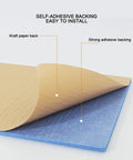 Self-adhesive backing of 10 Pack Hella Dense Soundproof Acoustic Wall Panels With Peel And Stick Backing 19 Inch premium tiles.