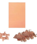 Ultra Pure Copper Sheet 99.99% Copper, 0.3x100x200mm 12 Gauge 2mm Thick, Ideal for DIY Projects, Makers Jewelry, Repairs and Experiments, Industrial Grade Metal Plate Easy to Cut, Weld, Bend, and Form, copper sheet for crafting