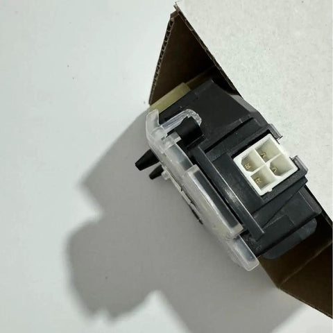 Premium 4 Pin Shift Actuator For Washing Machine W10538766 top view showing electrical connection and durable design.