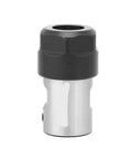 Heavy Duty Lathe Spindle Extension Rod For Milling Machines And CNC Cutters, 14mm shank, solid black and silver construction.
