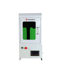Next Level Automatic Label Marking Machine Featuring Computer Controlled Operation with a sleek design and green accents.