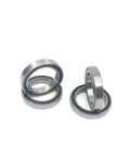 Deep Groove Ball Bearing Set Chromium Steel 10 Pieces 10x19x7mm And 17x26x7mm With Rubber Seals 2RS Thin Wall for heavy duty use
