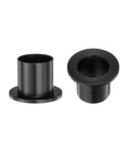 Heavy Duty 8 Pack Black Pom Flanged Sleeve Bearings with 25 Mm Bore, 28 Mm OD and 30 Mm Length for smooth rotation.