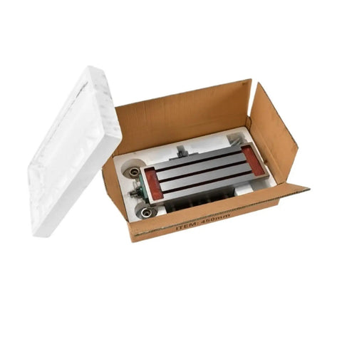 Heavy Duty Multifunctional Workbench With Drag Plate Milling And Table Drilling Delivers Rock Solid Precision for garage projects in packaging.