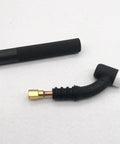 Flexible Tig Welding Torch Head 17f 150 Amp, air cooled replacement part, bendable angles, plastic and metal construction