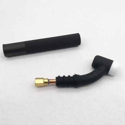 Flexible Tig Welding Torch Head 17f 150 Amp, air cooled replacement part, bendable angles, plastic and metal construction