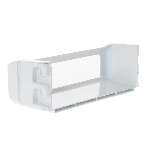 Bin FF Door With Window Replacement Part For Refrigerator Fits GE WR71X10138 White Genuine OEM Style Easy Install Durable Bin Door