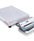 Defender 5000 Low Profile Digital Scale boasting rock solid build with stainless steel platform and wide rectangular base.