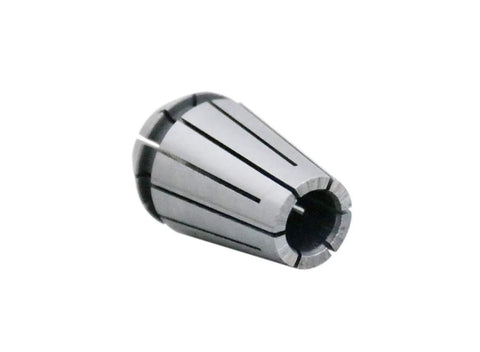 ER16 Collet from 10 piece set, 1/32 to 3/8 inch range, featuring 0.0004 inch concentricity, used for milling machines and CNC routers