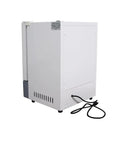 Heavy Duty 600W 110V Stainless Steel Forced Air Convection Drying Oven rear view with power cord for lab work.