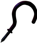 Super Sturdy Wall Hooks Transparent Adhesive Hangers With 90 Degree Rotatable Stainless Steel, dark hook with screw for coat and tool hanging.