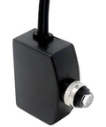 Black Outdoor And Indoor Dusk Till Dawn Light Switch With 125V 100W Photocell Sensor, two-wire design for auto day night control.