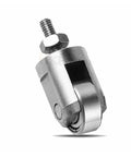 Digital Caliper, Micrometer Dial Indicator Wheel Probe Steel Tip M2.5 showing steel metal roller with threaded bolt detail.