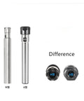 Heavy Duty C8 ER8 CNC Collet Chuck For Mills And Lathes with M and A type sockets displayed side by side for comparison.