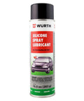 13.5 oz can of All Purpose Silicone Spray Lubricant For Metal Rubber Plastic Wood And Glass with car image on label