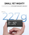 Hand holding a Replacement 24V 65W AC Power Supply For AirSense 11 CPAP Machines And Mini Portable CPAP Machines AutoSet Elite.