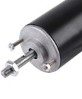 Close-up of a copper wound Reversible DC Motor 12V And 24V 30 Watt 3000RPM for cotton candy machines and crafts.