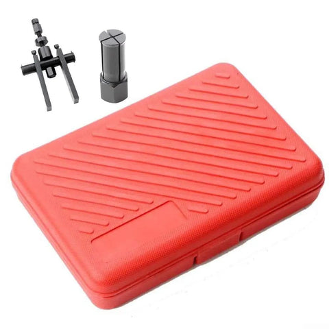 No Sweat Motorcycle Wheel Bearing Puller Set Featuring Ten Quick Grip Tools Sized Eight To Twenty Five Mm For Fast Inner Bearing Extraction Stored Inside A Rugged Carry Case Built For Garage Pros Craving Smooth Quick Repairs On Motorcycles