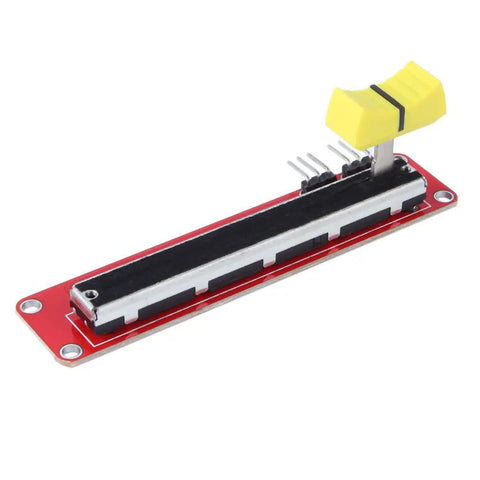 Five Pack 10K Logarithmic Slide Potentiometer Module With Dual Output For Arduino AVR Electronic Block Smooth Analog Control