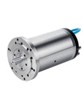 Rock Solid Water Cooled Automatic Tool Changer Electric Spindle BT30 Taper For CNC Milling and Metal Mold Engraving close-up view of spindle.
