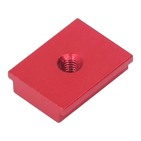 M6 Threaded Woodworking T Nut For 30 Series Aluminum Profiles Sliding Slot Nut For Table Saws And Benches, red finish