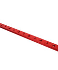 Heavy Duty T Slot Miter Track Jig For Woodworking Aluminum Alloy 300mm Slide Strip with Mount Hole, red anodized aluminum bar.